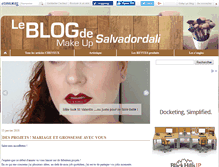 Tablet Screenshot of blogsalvadordali.com